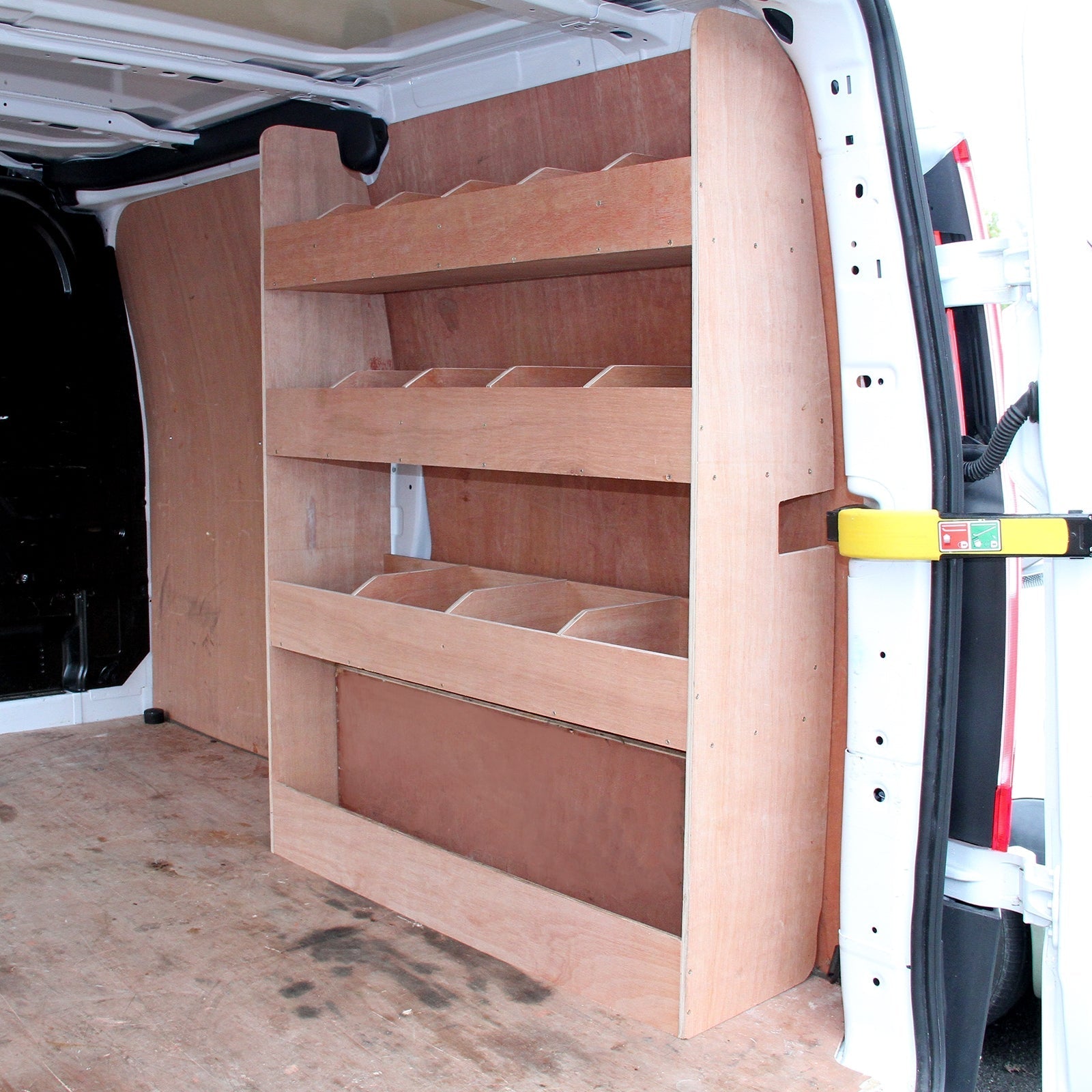 11sqm Anthracite Van Lining, Glue & Ford Transit Custom Rack
