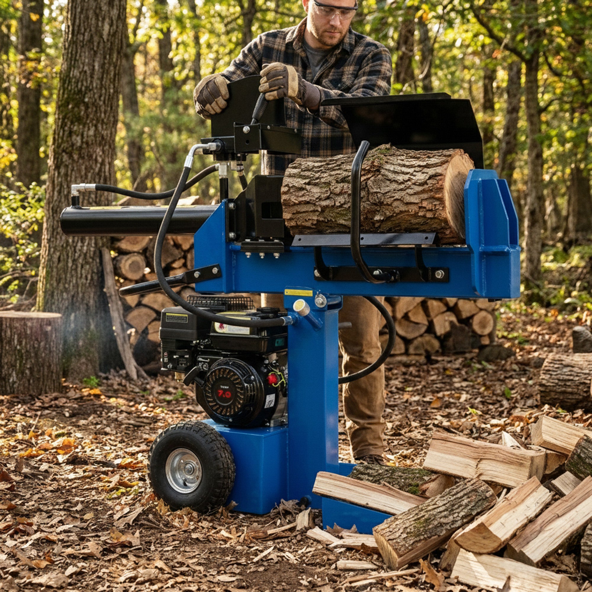 15T Log Splitter