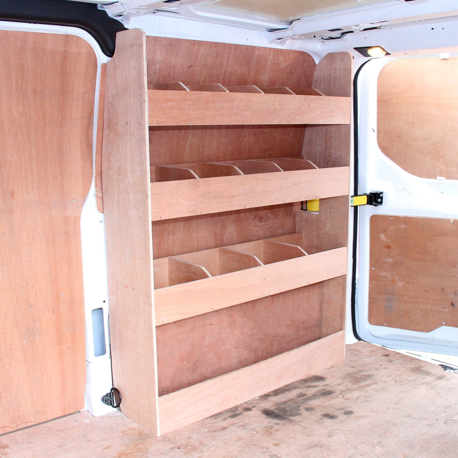 11sqm Anthracite Van Lining, Glue & Ford Transit Custom Rack