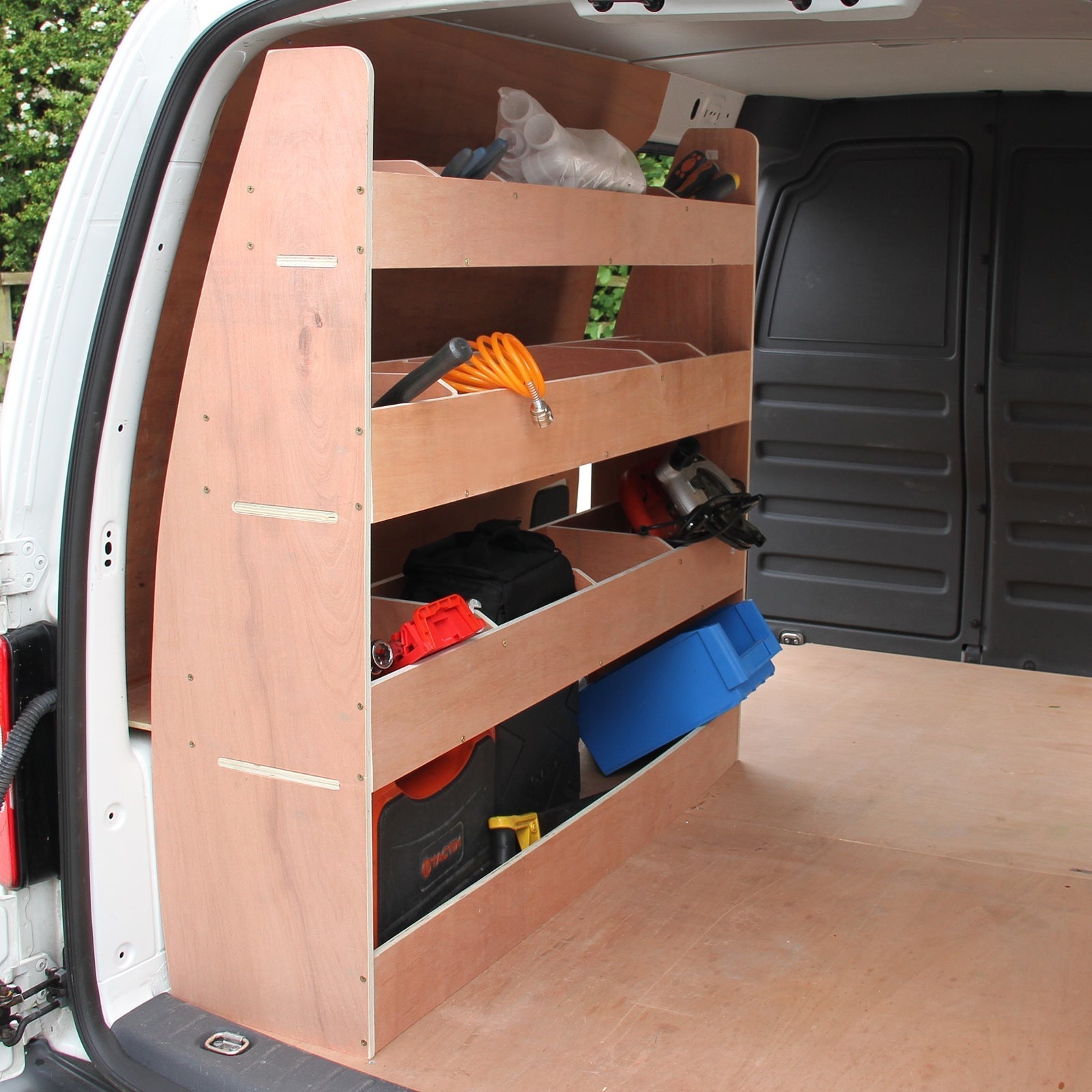 11sqm Anthracite Van Lining, Glue & VW Caddy Rack