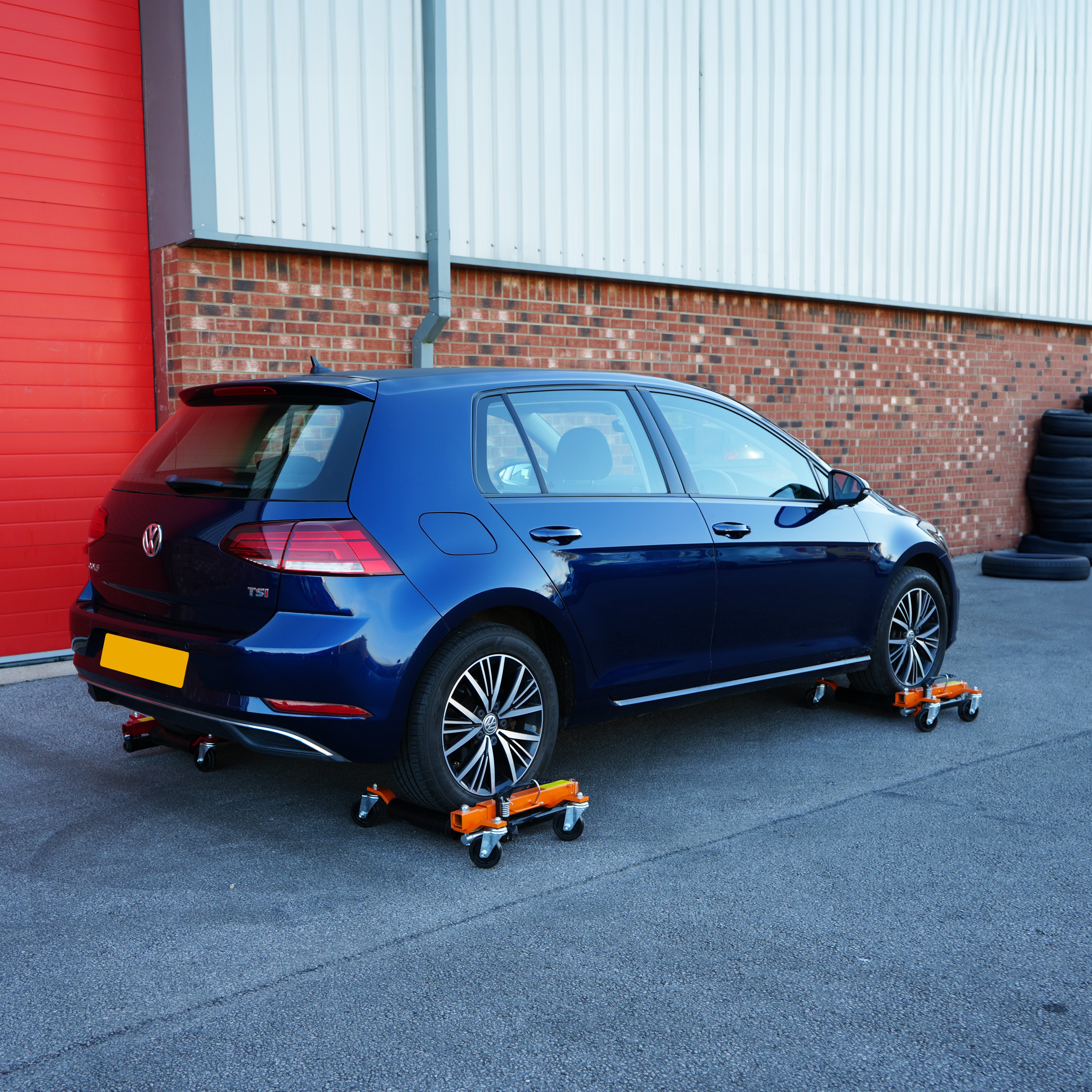 Hydraulic Positioning Skates Pair