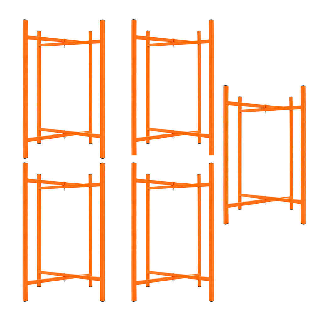 Trestle Stand x 4 & Mortar Board Stands 750mm H x 5